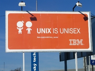 UNIX is unisex