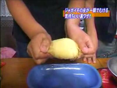 Kartoffeln schälen leichtgemacht