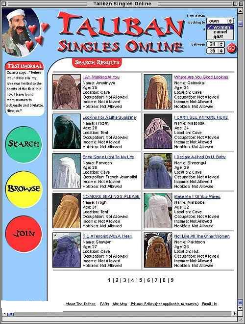 Taliban Singles Online