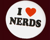 I Love Nerd Pin